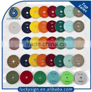 Cheapest diamond ceramic polishing pads, floor polishing pads factory