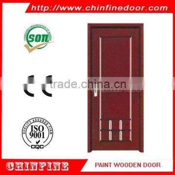 Elegant hand carved solid wood interior door (CF-9131)