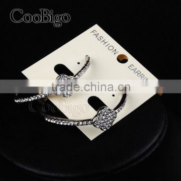 Fashion Jewelry Charming MC STONE Hoop Earrings Girls Party Show Gift Dresses Apparel Promotion Accessories