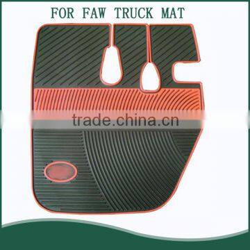 factory of car mat auto parts for FAW truck mat