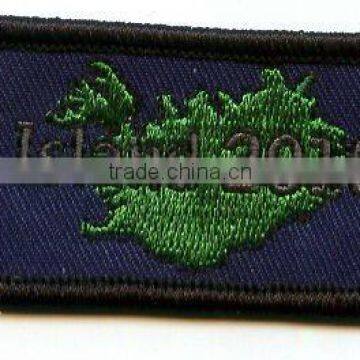 New country Embroidery sport patch