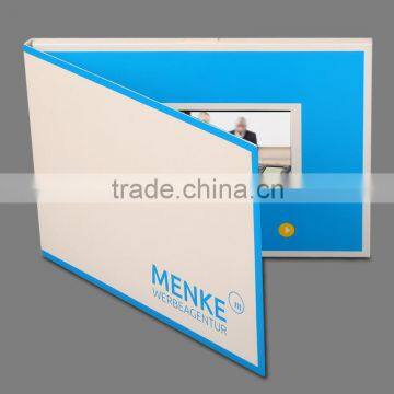 2.4" 2.8" 3.5" 4.3" 5"7" video greeting card module for adverting