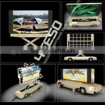 outdoor LED mobile advertising trailer YES-T12