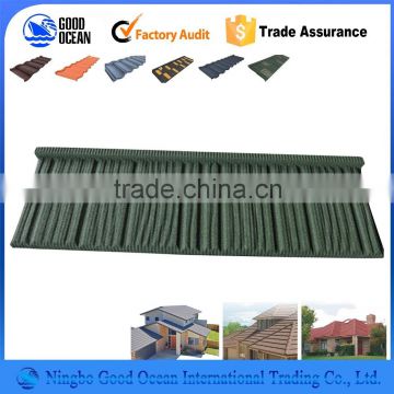 High temperature resistant stone coated roof tile