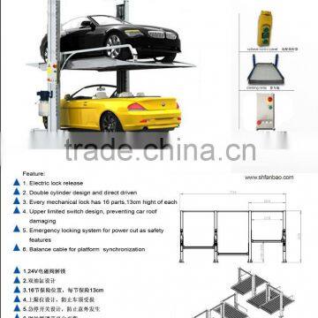 electrical lock release for parking