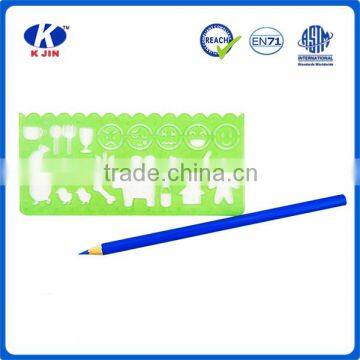 2016 New Style Office and School Supplies Plastic Letter Stencil Ruler for Engineer and Kids photo-4