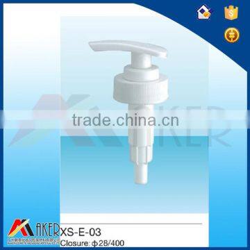 Plastic lotion pump 28/400 made in China