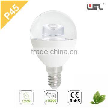 Led Bulb Lamp CE-approved P45 E14 3W Ceramic Bongs Plastic Housing Globe LED Light Bulb Led Light Bulb Speaker photo-4