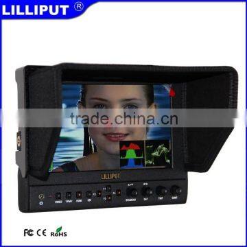 1080p 7 inch lcd monitor with hdmi Vectorscope/Waveform/Peaking/False Colors/Histogram