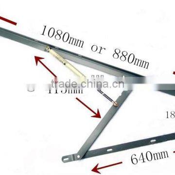 Jiangsu factory supply bed gas spring with bracket