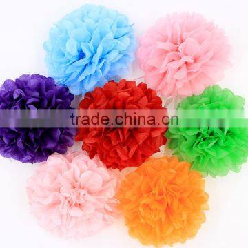 Wedding Decoration Tissue Paper Pom Poms Balls Birthday Party Supplies photo-5