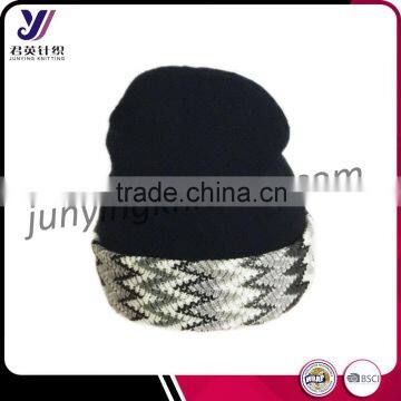 Fashion ladies winter knitting beanie hat wholesale designer hats Support small orders(Accept the design draft)