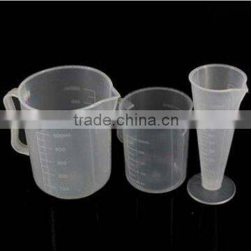 New 3pcs set beaker Graduated custom plastic measuring cups