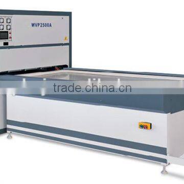 Auto feeding positive and negative vacuum membrane press machine for PVC press door