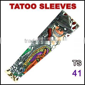 Favorites Compare 92% nylon and 8% spandex multi colors customized logo tattoo sleeves TS 41