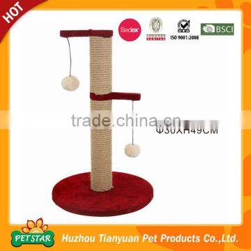 Safety healthy top grade cat scratching tree