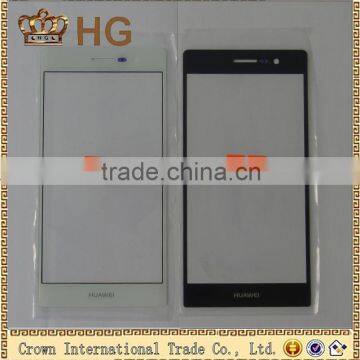 Front Outer Glass Lens For HUAWEI Asend P7 Touch Glass