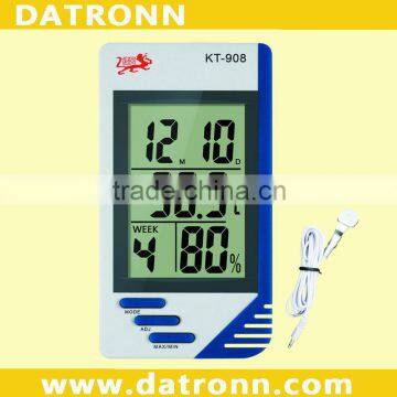 KT908 portable electronic thermometer and hygrometer