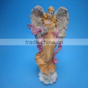 Beatiful resin lady statue for home decoration