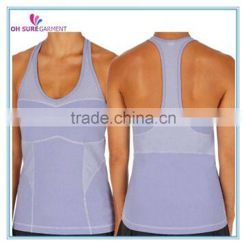 running singlet, yoga vest, womens nylon gym tank top