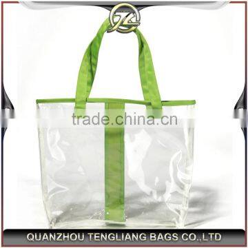 2016 clear pvc cosmetic bag tote bag