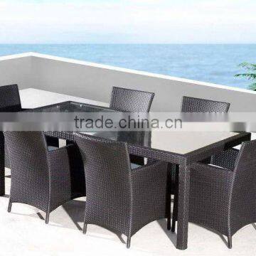 Patio Rattan Furniture China Wicker Table set FCO-014