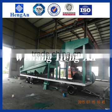 100 ton per hour gold washing trommel for sale