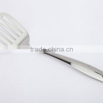 2015 New product stainless steel handle slotted turner