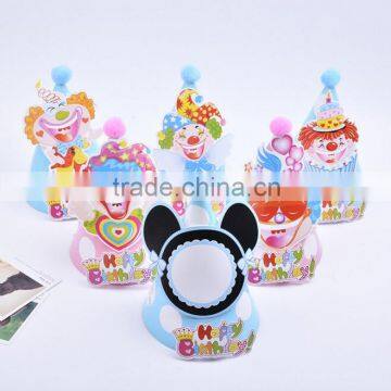 wholesale birthday party paper hat supply, happy birthday hats for decoration