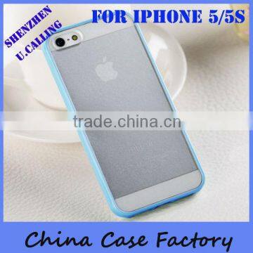 Hard Clear Transparent Plastic Case For IPhone 5S 5c photo-3