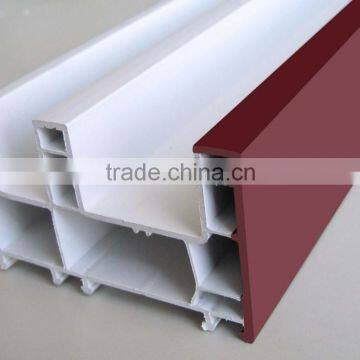 Export plastic extrusion pvc window profile from china manufacturer