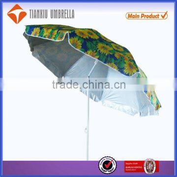 Windproof lager beer giant umbrella, fishing umbrella, clear umbrella,custome sublimation printed beach umbrella MTN promotion