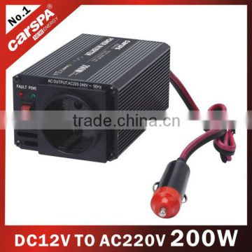 Car Power Inverter 200w DC12V to AC220V