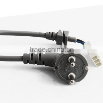 KC plastic ac power cord plug