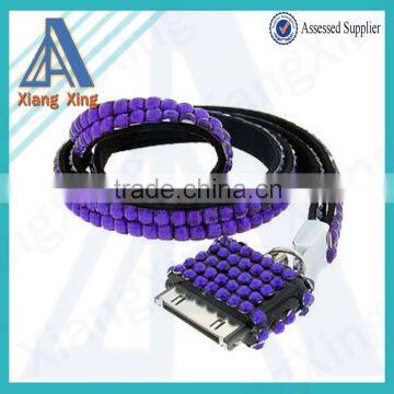 Wholesale Rhinestone Lanyard With Ring and Phone Strap photo-5