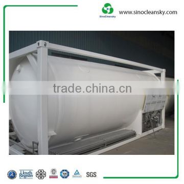 Cryogenic ISO Tank Container for Liquid Oxygen Nitrogen CO2 Tank Container