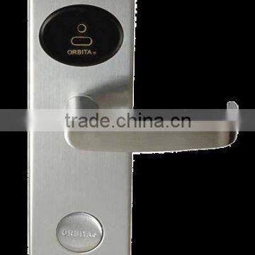 stainless steel hotel door lock with software