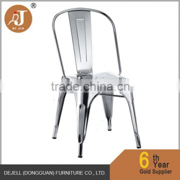 Industrial Chair Aluminum Metal Chair for Dining Room