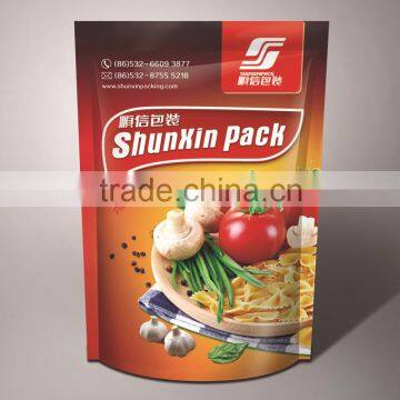 EU Market Mix Noodle Stand Up Packaging Bag