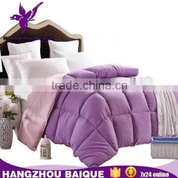 Alibaba Trade Assurance Bright Color Microfiber Quilt