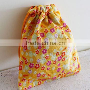 2016 Newest drawstring bag stock and custom velvet bag, small drawstring velvet pouch for jewelry promotion