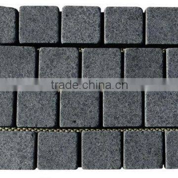 Mesh backed paver