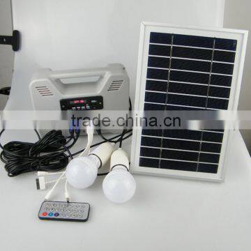 Solar Power Home Lighting System Lamp for Indoor Use