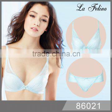 Woman E85 Cup Microfiber Removable Pads Seamless Bra photo-6