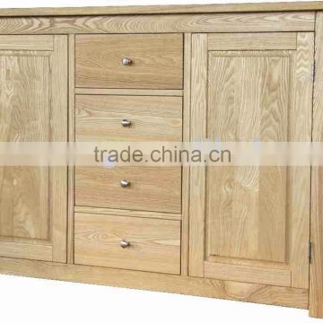 Wooden sideboard with 2 door and 3 drawer