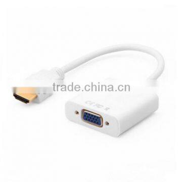 Higt speed HDMI to VGA cable Adapter digital to audio converter YJS-HD/VGA