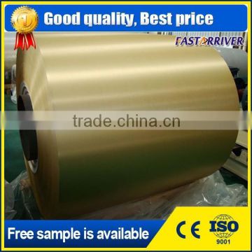 color coated brushed finished aluminum coil