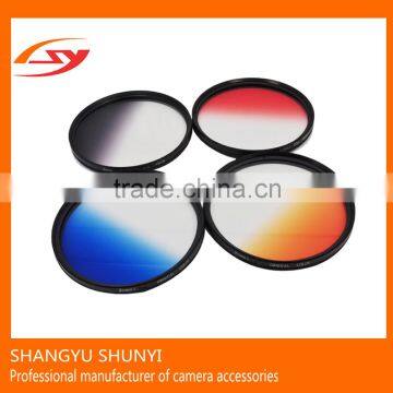 ShunYi Manufacturer Digital SLR Camera Accessories Gradual Filter, Red Graduated Camera Lens Filter photo-2