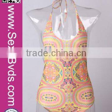 BIkinis fabric wholesale crotchless swimwear one piece