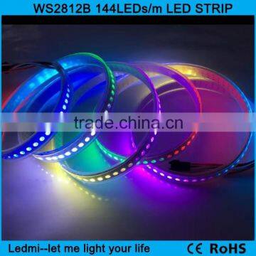 Smart led pxiel strip dc5v 144 led strip ws2812
